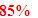 85 percent
